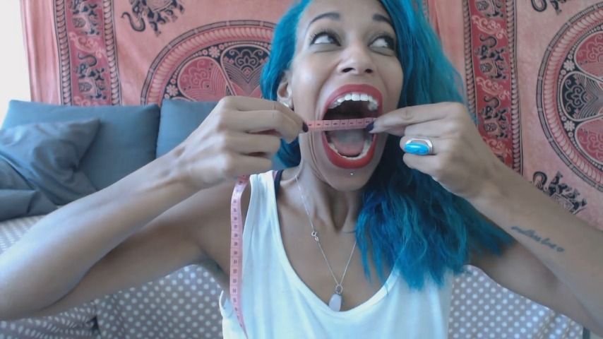 measuring my big mouth