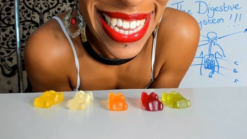 Gummy bears go on a biology trip