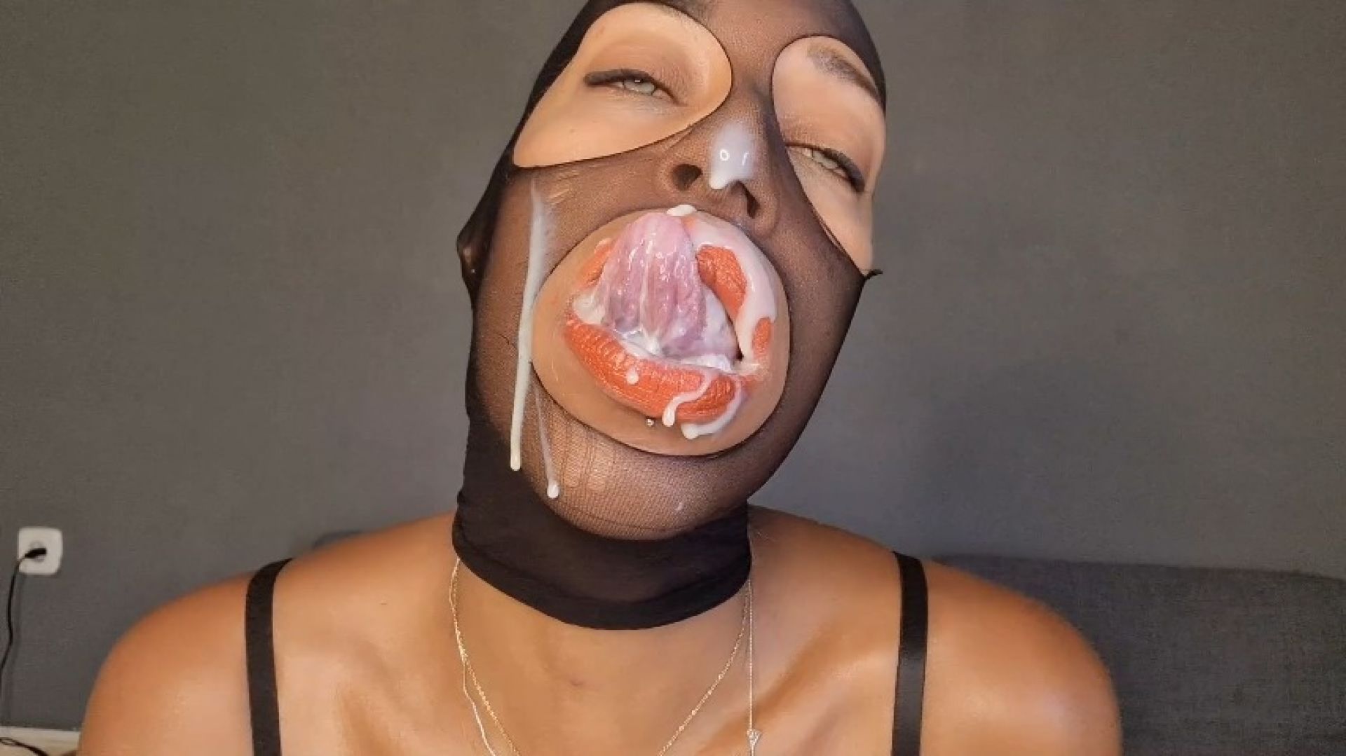 Cum begging Masked SLUT