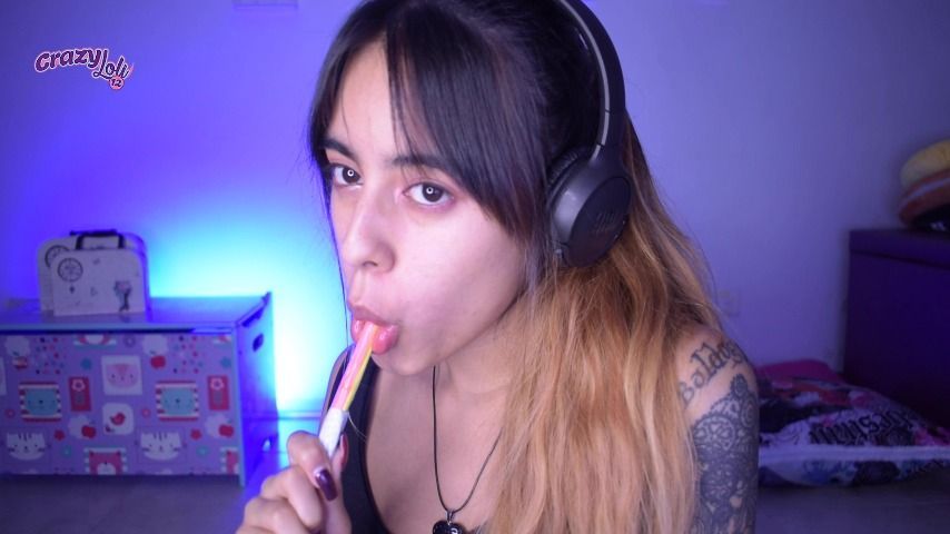 Candy play, lick- Sucking- Ahegao