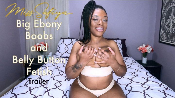 Big Ebony Boobs Belly Button - Trailer