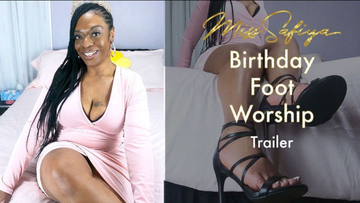 Birthday Foot Worship - Trailer