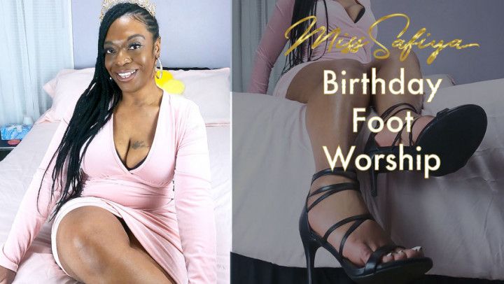 Birthday Foot Worship