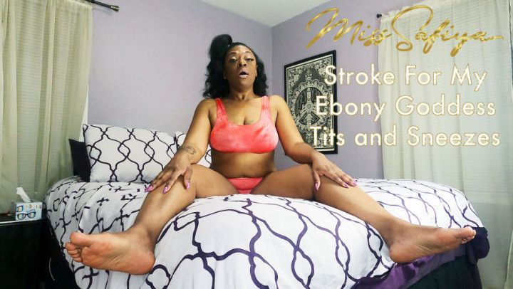 Stroke For My Ebony Goddess Tits and Sne