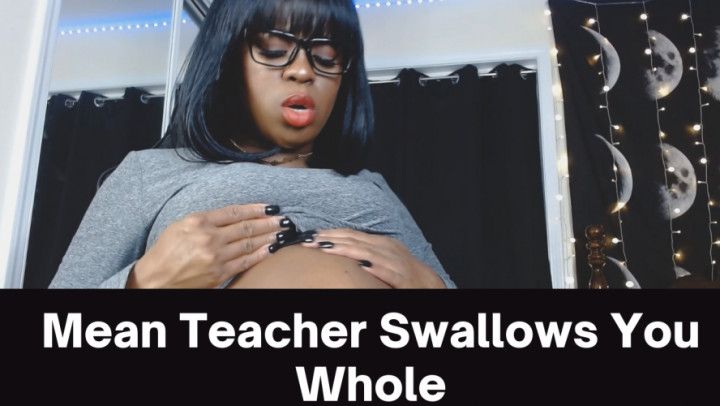 Vore - Teacher Swallows Student w/ Burps