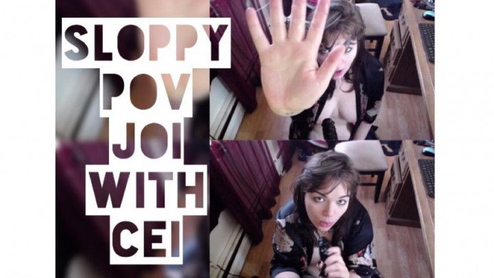 POV JOI with Cum Eating Instructions