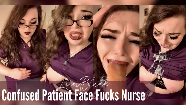 Confused Patient Face Fucks Nurse