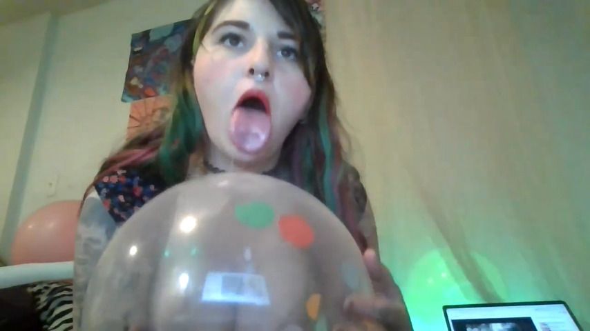 Just a little tease Playing W my Balloon