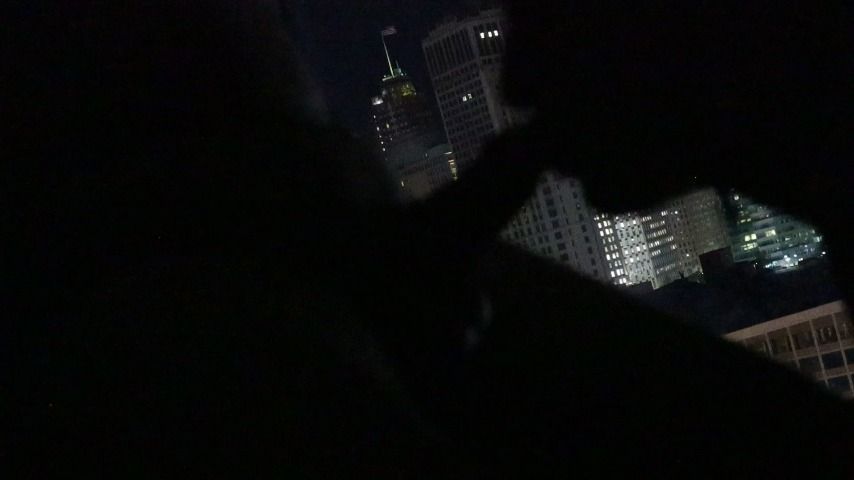 City Lights POV Blowjob Deepthroating