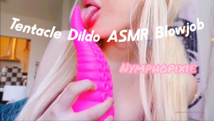 Tentacle Dildo ASMR Blowjob