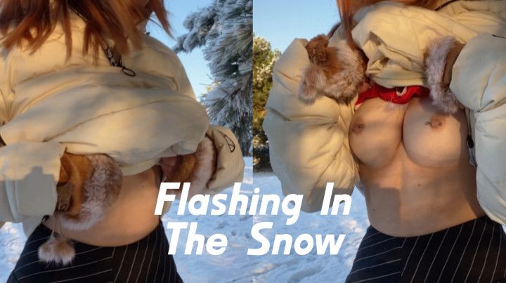 Flashing In The Snow