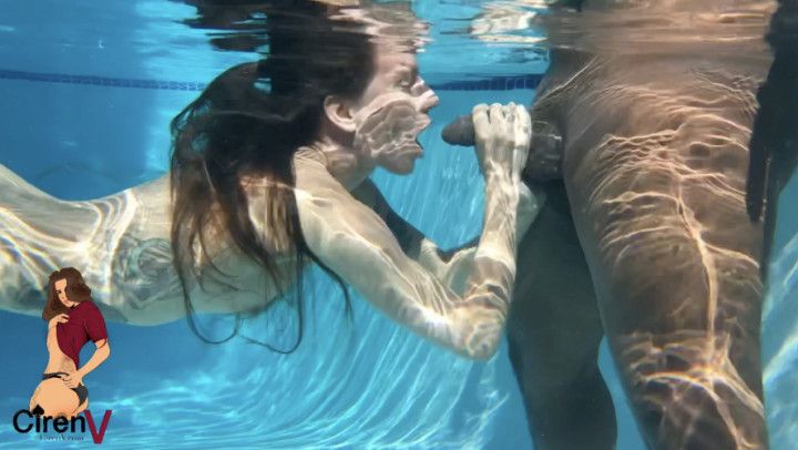 Underwater BBC Blowjob