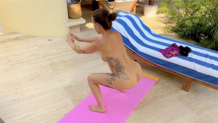 40 Min Nude Workout in Mexico
