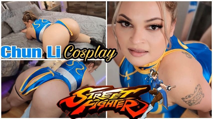 Chun Li cosplay solo