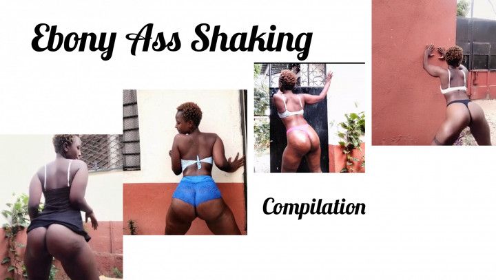 Outdoor Ass shaking Compilation