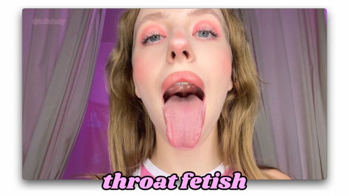 4K BRACES GIRL SHOWS YOU MOUTH &amp; THROAT