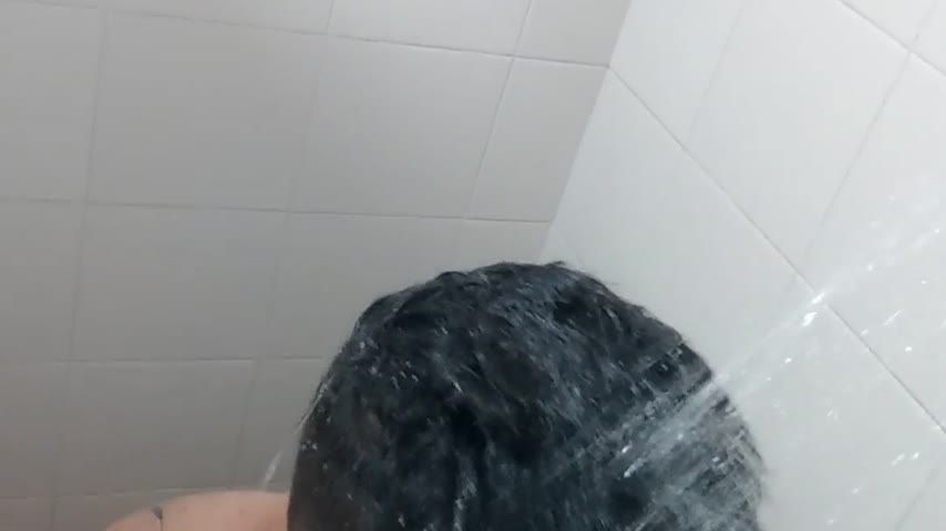 CUM IN HOTEL SHOWER