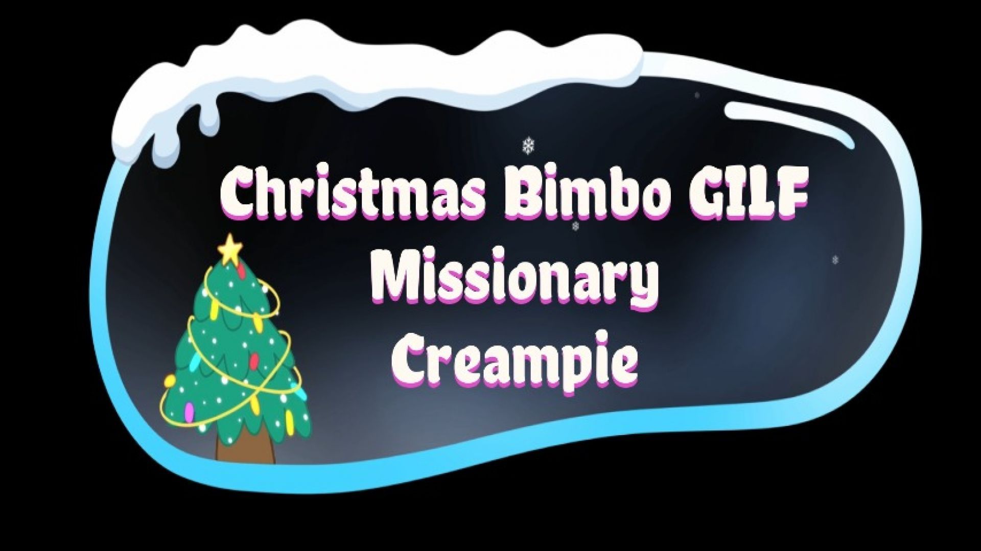 Christmas Bimbo GILF Missionary Creampie