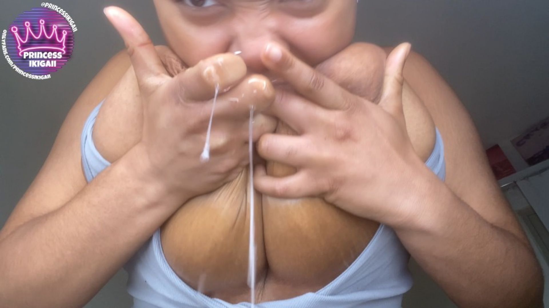 Intense Sloppy  Titty Sucking &amp; Squeezing