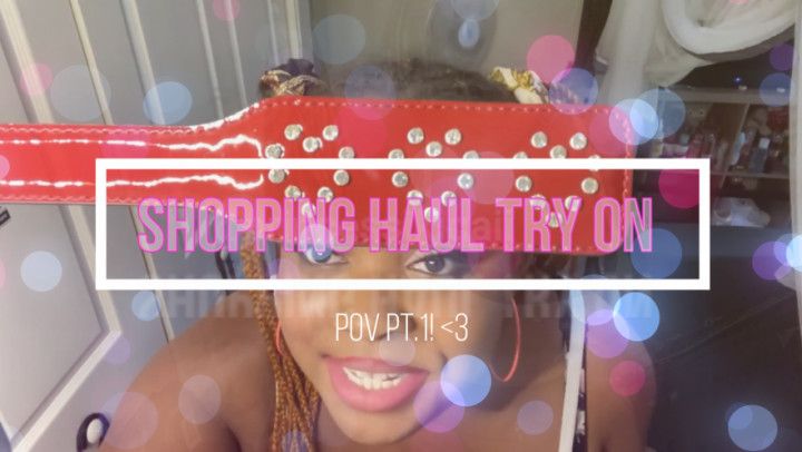 Shopping haul try on Pt.1