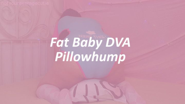 Fat DVA cums from humping pillow