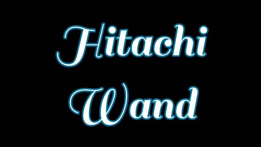 My Hitachi Wand and Throbbing Pussy