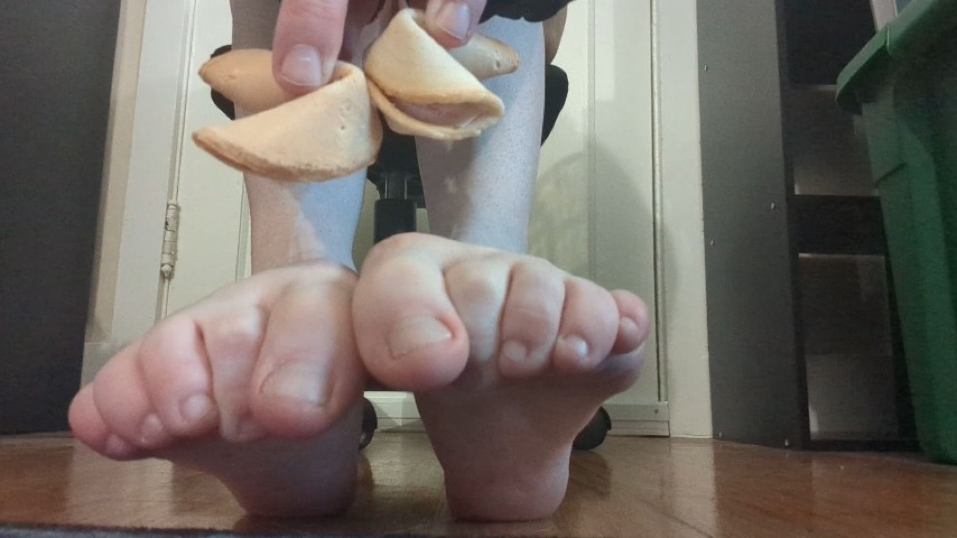 Barefoot Fortune Cookie Crush and Verbal Humiliation