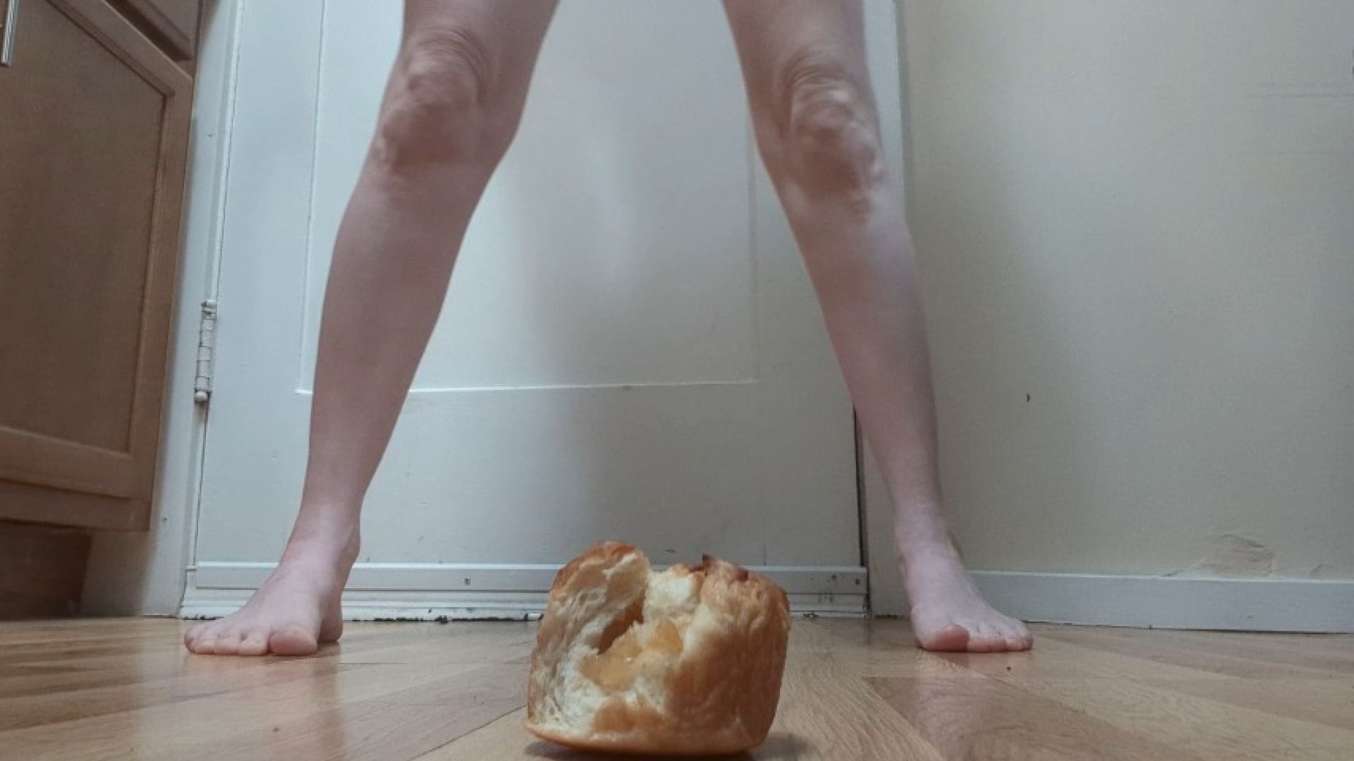 Verbal Humiliation and Feet Smashing Pastry Flat