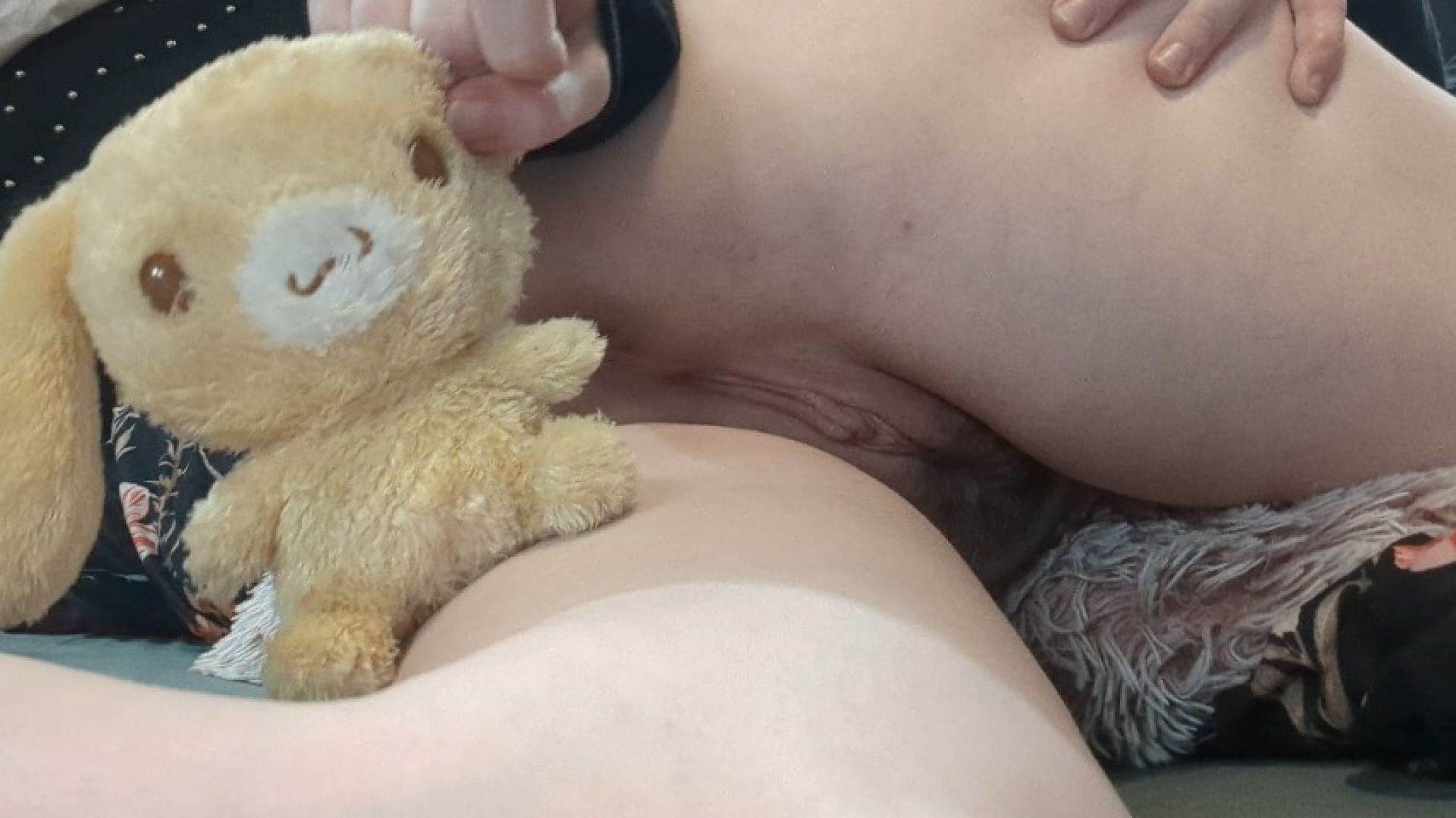 Closeup Plushie Ass Pussy Rubbing Humping