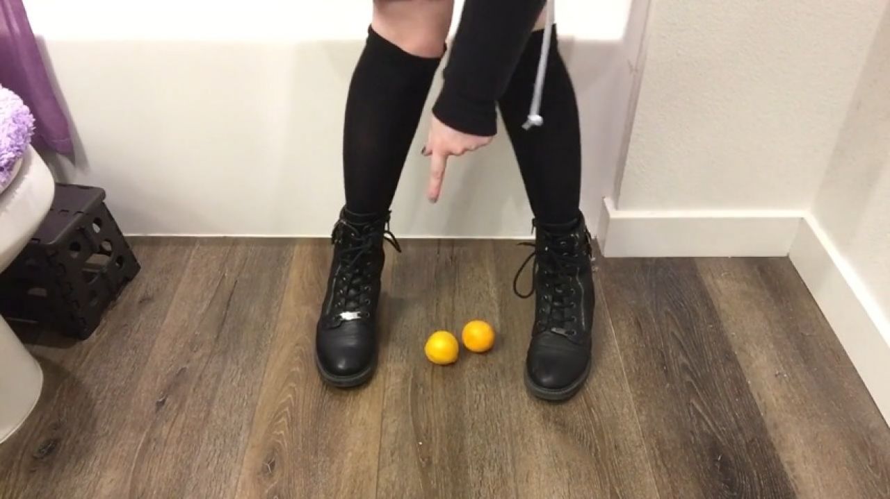 Verbal Humiliation - Crushing Loser Balls Under Boots