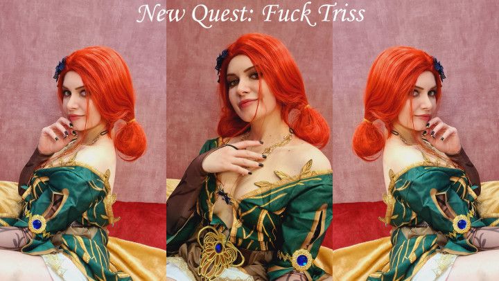 Triss Being Naughty in Kaer Morhen