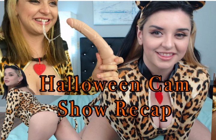 Halloween cam show recap