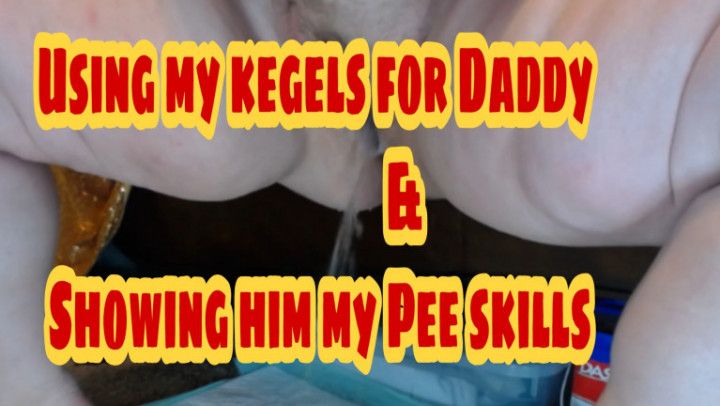 My First Pee for Daddy