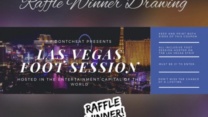 LIVE Las Vegas Raffle Drawing