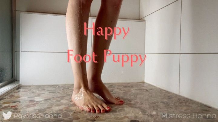 Happy Foot Puppy