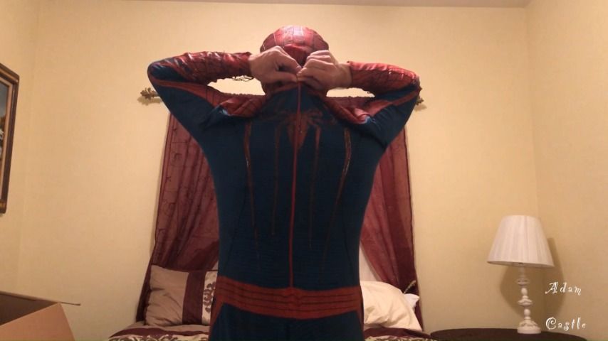 Spidey Suit Removal Struggle &amp; Jeans Pee