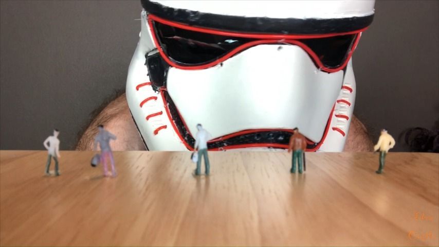 Giant Stormtrooper Fart Dom &amp; Anal Vore