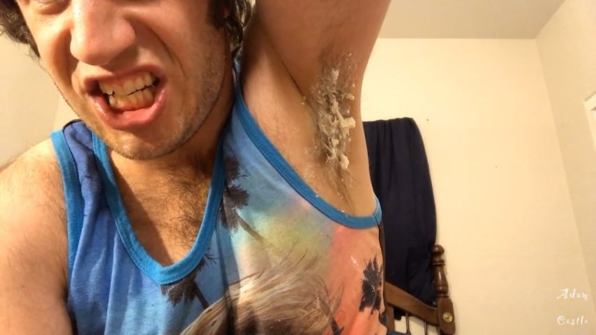 Hairy Armpit Worship Gay JOI Compilation