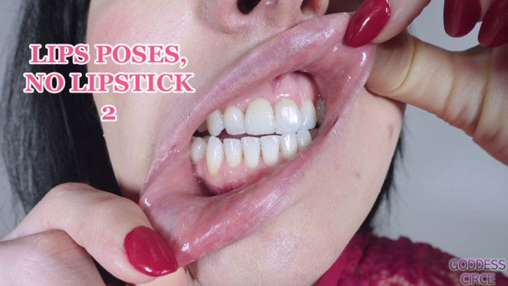 LIPS POSES, NO LIPSTICK 2 Video request