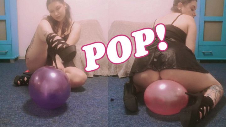 Popping balloons