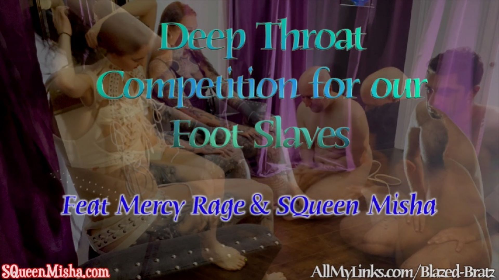 Deep Throat Competition for our Slaves