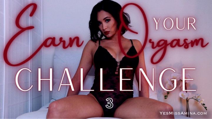 Earn Your Orgasm Challenge 3