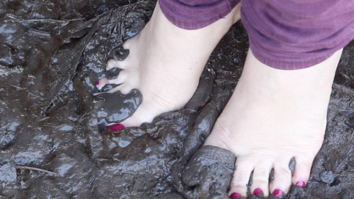 Seraphina's feet get all muddy