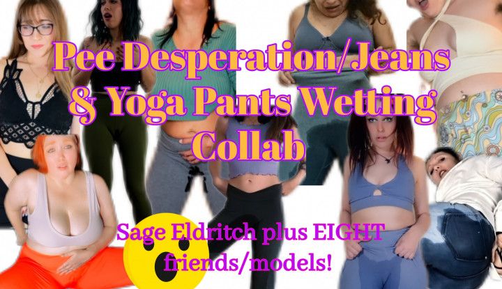 Pee Desperation/Jeans &amp; Yoga Pants Wetting Collab