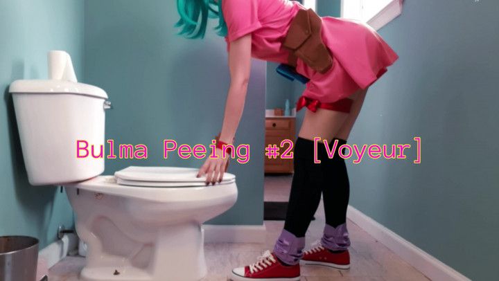 Bulma Peeing #2 [Voyeur