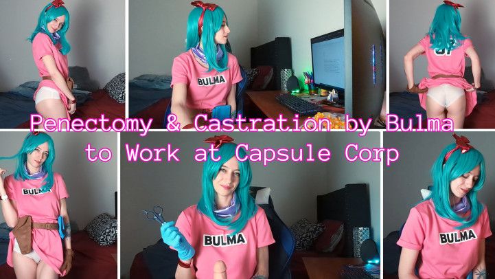 Penectomy &amp; Castration by Bulma to Work at Capsule Corp