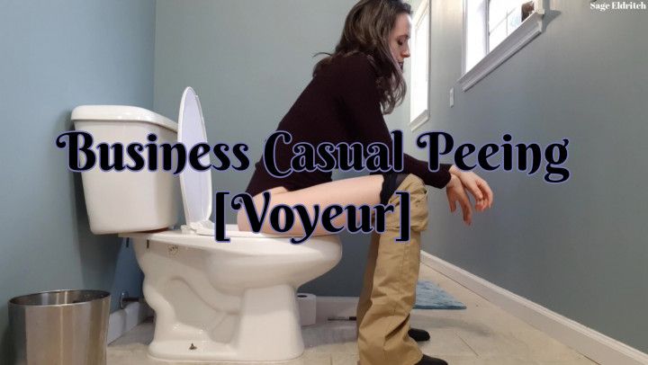 Business Casual Peeing [Voyeur