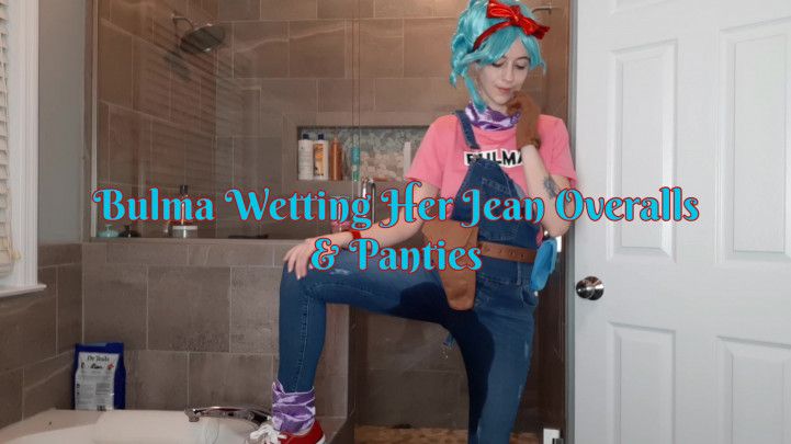 Bulma Wetting Her Jean Overalls &amp; Panties