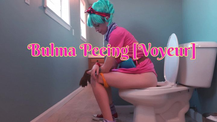 Bulma Peeing [Voyeur