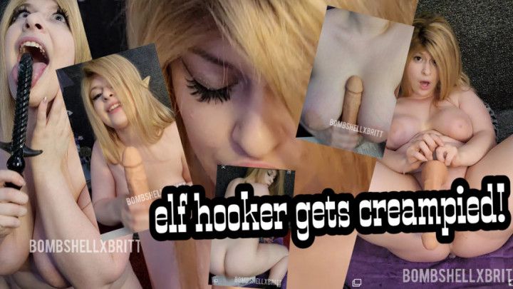Elf Hooker gets creampied